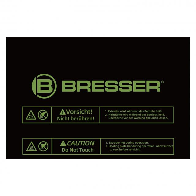 BRESSER Replacement build platform for T-REX 2 3D printer (item no. 2010600) 